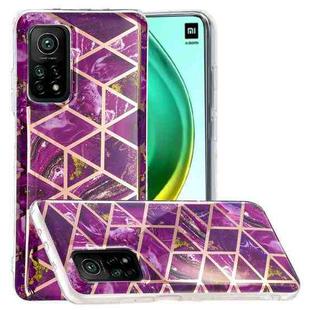 For Xiaomi Mi 10T 5G & 10T Pro 5G Electroplating TPU Phone Protective Case(Purple)