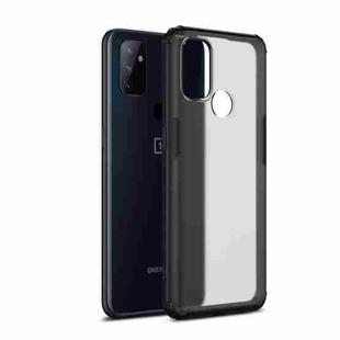 For OnePlus Nord N100 Four-corner Shockproof TPU + PC Protective Case(Black)