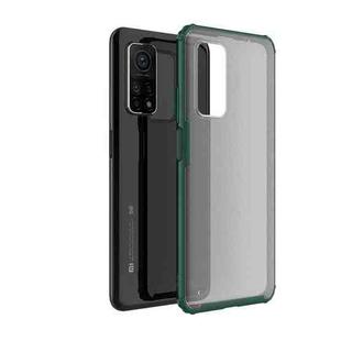 For Xiaomi Mi 10T Pro Four-corner Shockproof TPU + PC Protective Case(Green)