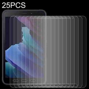 For Samsung Galaxy Tab Active 3 25 PCS 9H HD Explosion-proof Tempered Glass Film