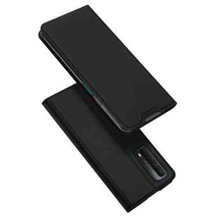 For Huawei P Smart (2021) DUX DUCIS Skin Pro Series Horizontal Flip PU + TPU Leather Case with Holder & Card Slots(Black)