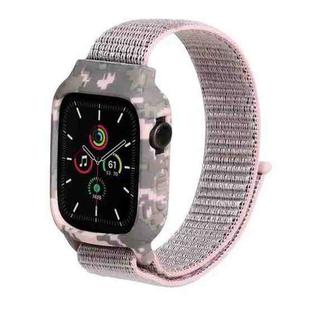 Nylon Wrist Strap Watch Bands For Apple Watch Series 7 41mm / 6 & SE & 5 & 4 40mm / 3 & 2 & 1 38mm(Silt)