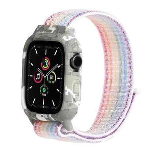 Nylon Wrist Strap Watch Bands For Apple Watch Series 7 41mm / 6 & SE & 5 & 4 40mm / 3 & 2 & 1 38mm(Colorful)
