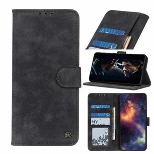 For Huawei Honor 10X Lite Antelope Texture Magnetic Buckle Horizontal Flip PU Leather Case with Card Slots & Wallet & Holder(Black)