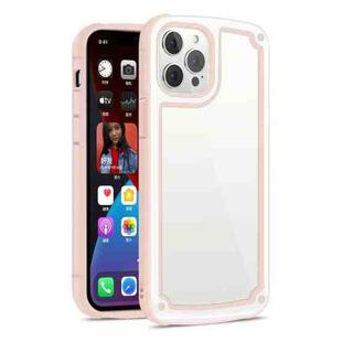 Candy Color Military Industry Airbag Shockproof Protective Case For iPhone 12 Pro Max(Pink)