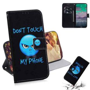 For Nokia 3.4 Coloured Drawing Horizontal Flip Leather Case, with Holder & Card Slots & Wallet(Anger)