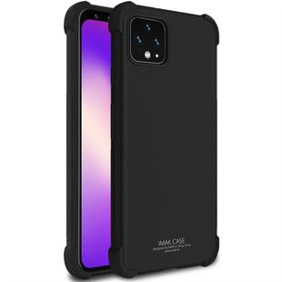 For Google Pixel 4 IMAK All-inclusive Shockproof Airbag TPU Case(Frosted Black)