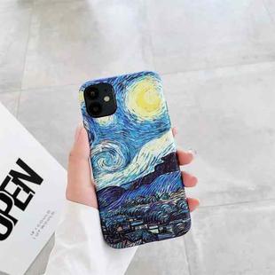 IMD Workmanship TPU Oil Painting Protective Case For iPhone 11 Pro Max(Starry Night)