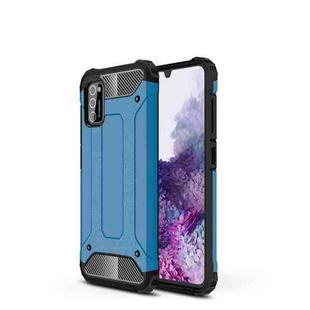 For Samsung Galaxy A02s Magic Armor TPU + PC Combination Case(Blue)