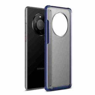 For Huawei Mate 40 Pro Plus Four-corner Shockproof TPU + PC Protective Case(Blue)