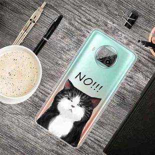 For Xiaomi Mi 10T Lite 5G Shockproof Painted Transparent TPU Protective Case(NO Cat)