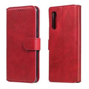 For LG Velvet 4G / Velvet 5G / G9 Classic Calf Texture PU + TPU Horizontal Flip Leather Case, with Holder & Card Slots & Wallet(Red)