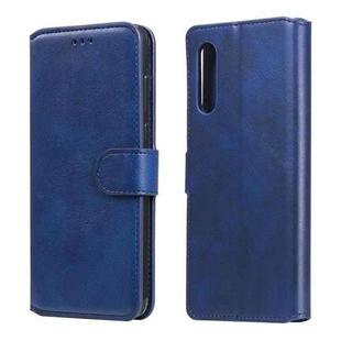 For LG Velvet 4G / Velvet 5G / G9 Classic Calf Texture PU + TPU Horizontal Flip Leather Case, with Holder & Card Slots & Wallet(Blue)
