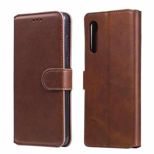 For LG Velvet 4G / Velvet 5G / G9 Classic Calf Texture PU + TPU Horizontal Flip Leather Case, with Holder & Card Slots & Wallet(Brown)
