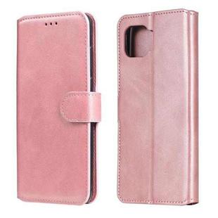 For Motorola Moto G 5G Plus Classic Calf Texture PU + TPU Horizontal Flip Leather Case, with Holder & Card Slots & Wallet(Rose Gold)