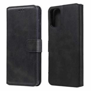 For Motorola Moto G9 Plus Classic Calf Texture PU + TPU Horizontal Flip Leather Case, with Holder & Card Slots & Wallet(Black)
