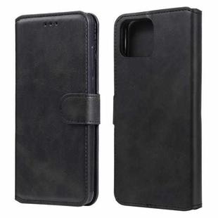 For OPPO F17 Pro / A93 Classic Calf Texture PU + TPU Horizontal Flip Leather Case, with Holder & Card Slots & Wallet(Black)