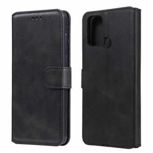 For OPPO Realme 7i / C17 Classic Calf Texture PU + TPU Horizontal Flip Leather Case, with Holder & Card Slots & Wallet(Black)