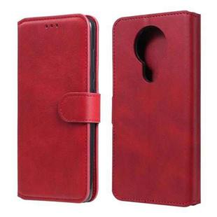 For Nokia 3.4 / 7.3 Classic Calf Texture PU + TPU Horizontal Flip Leather Case, with Holder & Card Slots & Wallet(Red)