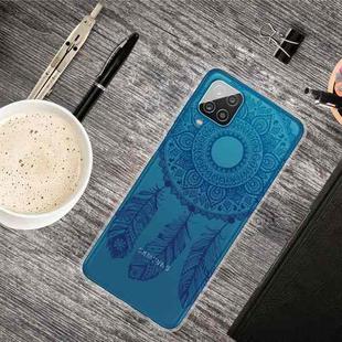 For Samsung Galaxy A12 Shockproof Painted Transparent TPU Protective Case(Dreamcatcher)