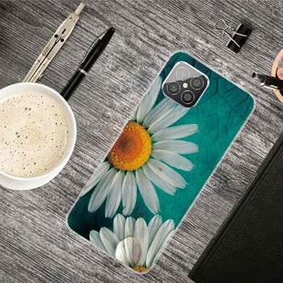 For Huawei Nova 8 SE Shockproof Painted Transparent TPU Protective Case(Chrysanthemum)