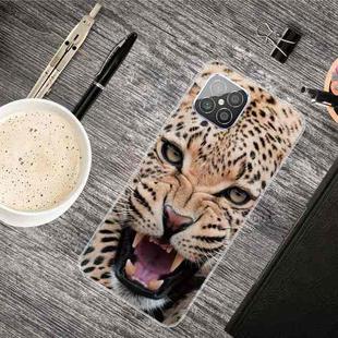 For Huawei Nova 8 SE Shockproof Painted Transparent TPU Protective Case(Jaguar)