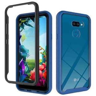 For LG Harmony 4 / K40S Starry Sky Solid Color Series Shockproof PC + TPU Protective Case(Royal Blue)