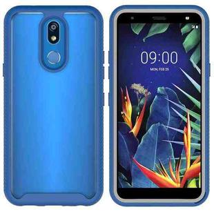 For LG K40 Starry Sky Solid Color Series Shockproof PC + TPU Protective Case(Royal Blue)