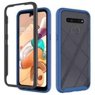 For LG K41S Starry Sky Solid Color Series Shockproof PC + TPU Protective Case(Royal Blue)