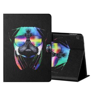 For Lenovo Tab M10 X605F X505 Colored Drawing Horizontal Flip Leather Case with Holder & Card Slots & Sleep / Wake-up Function(Eye Dog)