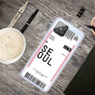 For Huawei nova 8 SE Boarding Pass Series TPU Phone Protective Case(Seoul)
