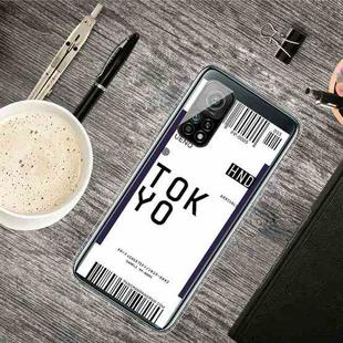 For Xiaomi Mi 10T 5G / 10T Pro 5G Boarding Pass Series TPU Phone Protective Case(Tokyo)