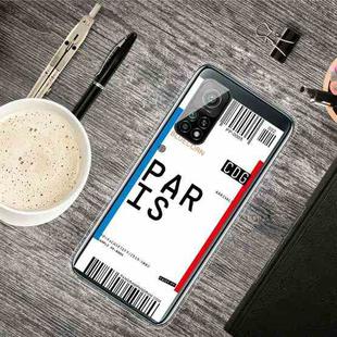 For Xiaomi Mi 10T 5G / 10T Pro 5G Boarding Pass Series TPU Phone Protective Case(Paris)