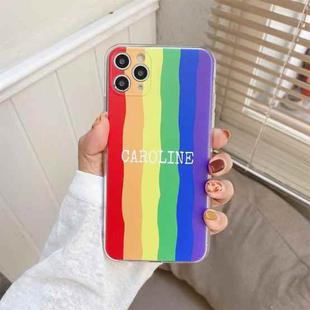 Rainbow TPU Protective Case For iPhone 12(Caroline)