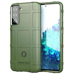For Samsung Galaxy S21 5G Full Coverage Shockproof TPU Case(Army Green)
