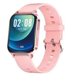 Q18 1.7 inch TFT Color Screen IP68 Waterproof Smart Watch, Support Call Reminder / Heart Rate Monitor / Blood Oxygen Saturation Monitor(Rose Pink)