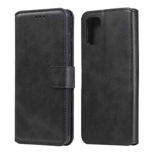 For Samsung Galaxy M31s Classic Calf Texture PU + TPU Horizontal Flip Leather Case, with Holder & Card Slots & Wallet(Black)