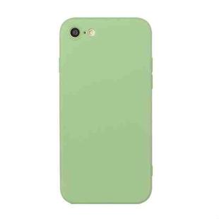 Straight Edge Solid Color TPU Shockproof Case For iPhone 6 Plus(Matcha Green)
