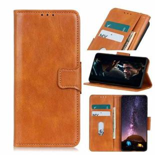 For Xiaomi Poco M3 Mirren Crazy Horse Texture Horizontal Flip Leather Case with Holder & Card Slots & Wallet(Brown)