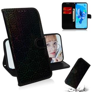 For Huawei P20 Lite 2019 / Nova 5i Solid Color Colorful Magnetic Buckle Horizontal Flip PU Leather Case with Holder & Card Slots & Wallet & Lanyard(Black)