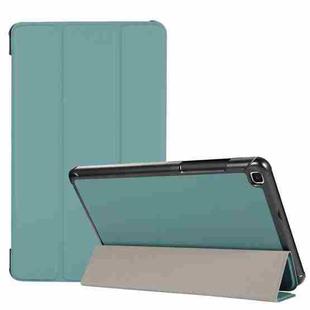 3-folding Skin Texture Horizontal Flip TPU + PU Leather Case with Holder For Samsung Galaxy Tab A 8.0 (2019) T290 / T295(Green)