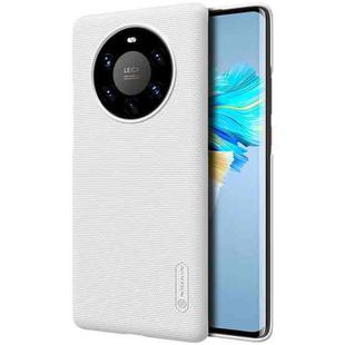 For Huawei Mate 40 Pro+ NILLKIN Frosted Concave-convex Texture PC Protective Case(White)