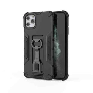 Peacock Style PC + TPU Protective Case with Bottle Opener For iPhone 11 Pro Max(Black)