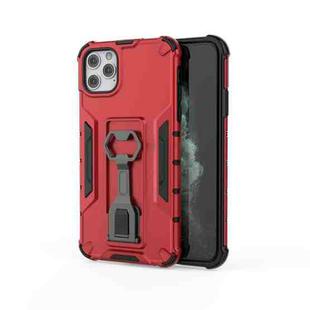 Peacock Style PC + TPU Protective Case with Bottle Opener For iPhone 11 Pro Max(Red)