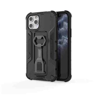 Peacock Style PC + TPU Protective Case with Bottle Opener For iPhone 11 Pro(Black)
