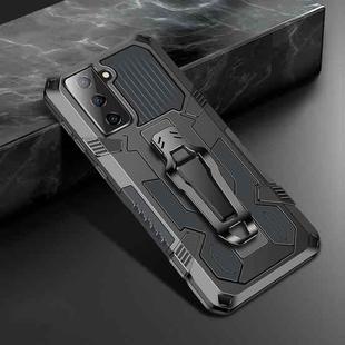For Samsung Galaxy S21 5G Machine Armor Warrior Shockproof PC + TPU Protective Case(Space Gray)