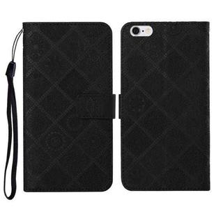For OPPO F1s Ethnic Style Embossed Pattern Horizontal Flip Leather Case with Holder & Card Slots & Wallet & Lanyard(Black)