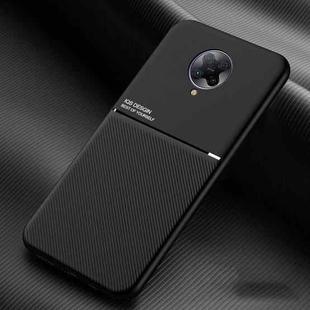 For Xiaomi Redmi K30 Pro Classic Tilt Strip Grain Magnetic Shockproof PC + TPU Case(Black)