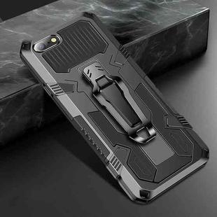 For Xiaomi Redmi 6A Armor Warrior Shockproof PC + TPU Protective Case(Black)