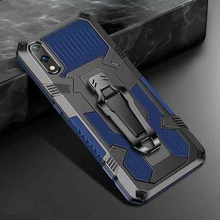 For Xiaomi Redmi 9A Armor Warrior Shockproof PC + TPU Protective Case(Blue)